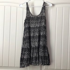Black & White Feather Dress